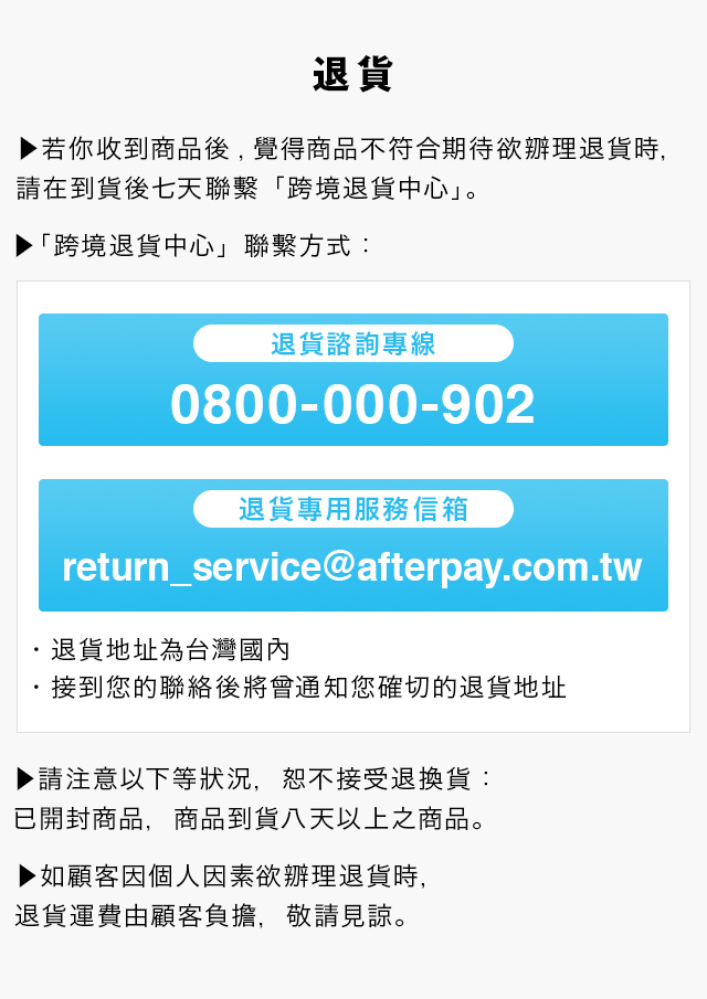 退貨